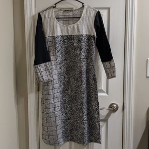 Geometric Print Indian Kurti